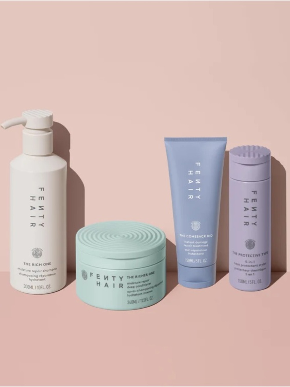 FENTY HAIR Deep Moisture Repair The Maintenance Crew FULL-SIZE BUNDLE